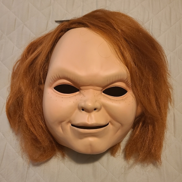 🔪Child's Play Curse Of Chucky ~ CHUCKY Mask Halloween Horror Movie - Picture 2 of 7